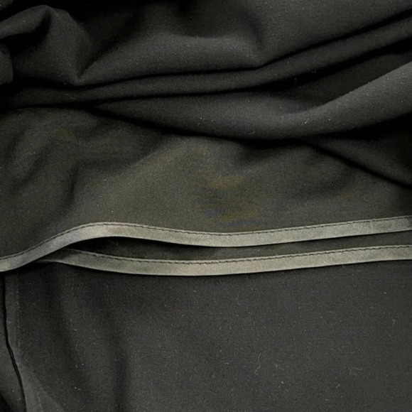 MM Lafleur Boxy Top Womens S Black Cupra Blend Cap Sleeves High-Low Luxe Minimal - Picture 11 of 11